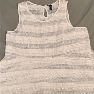 Lace tank top